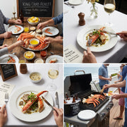 Colossal Whole King Crab Legs 3lb Family Feast Box - Wild-Caught Seafood Excellence | Flash-Frozen & Ready to Eat