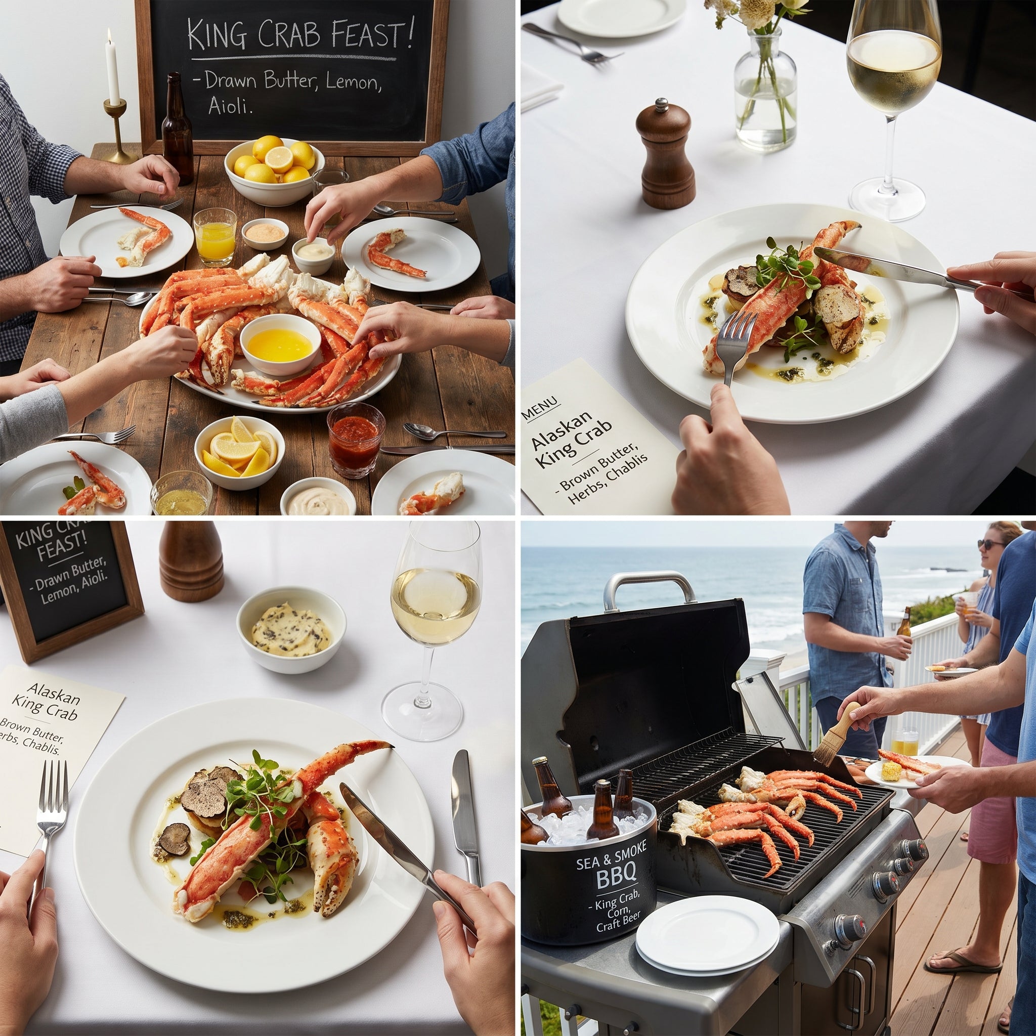 Colossal Whole King Crab Legs 3lb Family Feast Box - Wild-Caught Seafood Excellence | Flash-Frozen & Ready to Eat